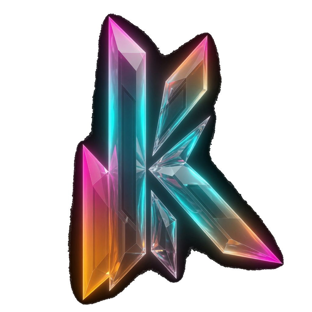 KyaniteLabs glass crystal K mark